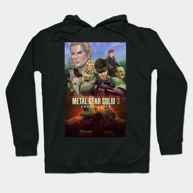 Metal gear solid 3 Hoodie by bside7715